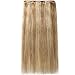 Clip in Human Hair Extensions 11 Inch #Salmon