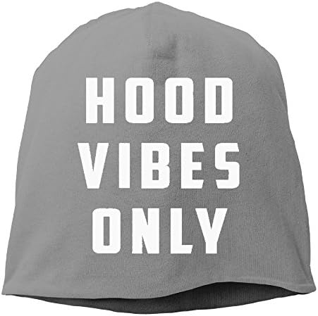 HNJI0JIAA Vintage Unisex Hood Vibes Only - Hip Hop Rap Gangsta Vibe Sport Headwear DeepHeather