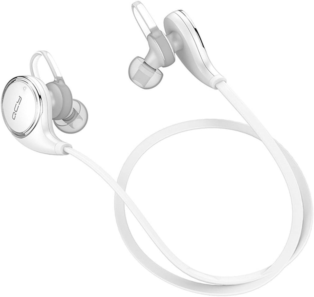 Amazon Qcy Qy8 白黒2色 Bluetooth イヤホン Bt Ver 4 1 ワイヤレスイヤホン マイク内蔵 ハンズフリー 通話 Apt X Csr 8645 Cvc6 0 ノイズキャンセリング搭載 防水 防汗 高音質スポーツイヤホン ヘッドセット 白 ヘッドセット 通販
