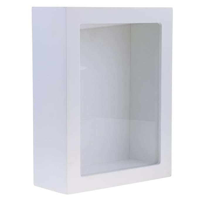 MagiDeal Bilderrahmen Objektrahmen 3D-Rahmen Fotorahmen mit Glasscheibe