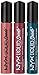 NYX PROFESSIONAL MAKEUP Liquid Suede Cream Lipstick, Set 9