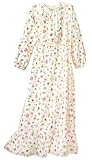 Floral Flannel Gown