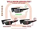 Seek Optics Compatible/Replacement Lenses for Oakley Gascan Black