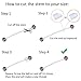 Oasis Plus 7pcs 14G Clear Glitter Balls Sport or Pregnancy Navel Belly Button Ring 1.5'' Flexible Bio Flex Barbell