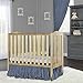 Dream On Me 2-in-1 Folding Birch Portable Crib, Natural , 40x26x38 Inch (Pack of 1)