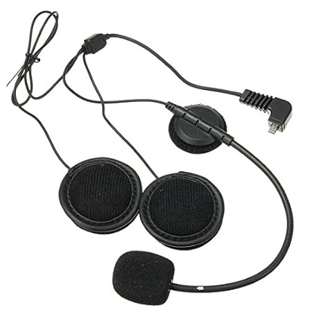 Generic Intercom Headset with Microphone For BT-S2 BT-S1 Motorcycle Helmet Intercom Interphone