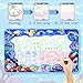 GIKPAL Aqua Magic Doodle Mat Water Drawing Mat Toddler Painting Writing Board for Boys Girls Educational Toys Gifts for Kids Age of 2 3 4 5 6 7 8 Size 45