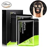 MLMSY Facial Mask Sheets for Men Nourishing and Activating Facial Skin Deep Clean Pores Repair Damaged Cells Adding Moisture to the Skin (10 PCS)