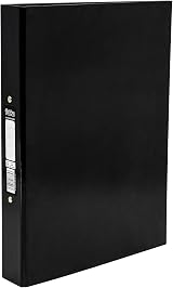 Pukka Pad Brights A4 Ringbinder Files 2 O-Ring 40mm Spine Black 10 Pack view 2