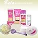 Belo Essentials Face & Body Complete Whitening 7pc Set Smoothening Soap, SPF Day Cream, Lotion, Face Wash, Toner, Roll-On Deodorant, and Cleansing Brush -Great for Oily and Acne-Prone Skin