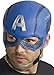 Rubie's Men's Captain America Civil War Full Vinyl Mask, Multi, One Size
