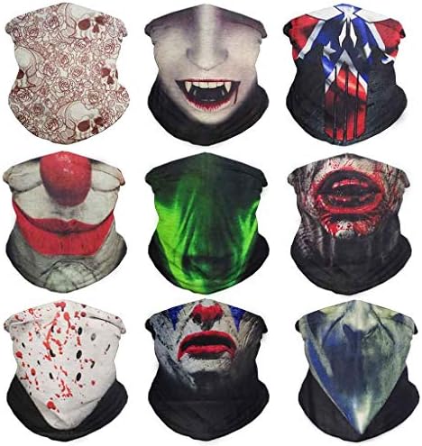 Eytan Outdoor Sports Multifunctional Headwear - Wear as Headband Face Mask Neck Gaiter Scarf Wrap Sweatband for Hunting Fishing Hiking - Seamless Tube Bandana