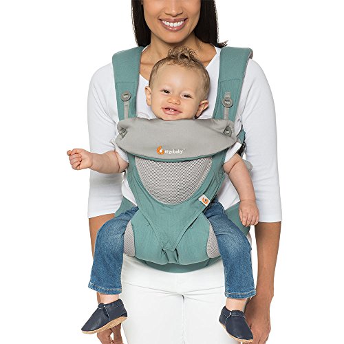 Ergobaby 360 All Carry Positions Award-Winning Cool Mesh Ergonomic Baby
Carrier, Icy Mint Ergobaby 360 All Carry Positions Award-Winning Cool Mesh Ergonomic Baby
Carrier, Icy Mint