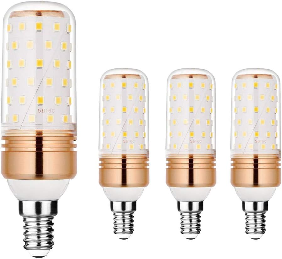 Ahevo Ampoules LED E14,15W, équivalent à 100120W, blanc chaud, 1500Lm