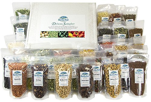 Harmony House Foods Deluxe Sampler (30 Count, ZIP Pouches) for Cooking, Camping, Emergency Supply, and More