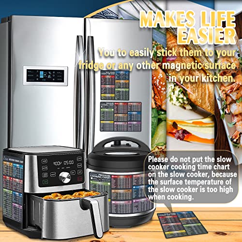 Air Fryer Cheat Sheet & Instant Pot Cheat Sheet & Slow Cooker Cheat