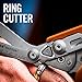 LEATHERMAN, Raptor Emergency Response Shears with Strap Cutter and Glass Breaker, Black-Orange with Utility Holster (FFP)