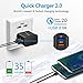 Amoner Adaptive Fast Charging USB Charger, 25W Dual Port USB Adaptor with 2Pack 4ft Type C Cables Compatible with Samsung Galaxy s10 s10+ s9 s9+ s8 s8+ Note 8 Note 9 & More(1 Charger + 2 Cable)