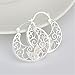 NYKKOLA Elegant Fashion Jewelry Beautiful Crystal 925 Silver Women Lady Earrings