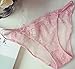 Camelia Women's High End Lace String Georgette Bikini Panty