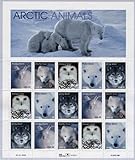 Arctic Animals Collectible 33 Cent Stamp Sheet of Fifteen Scott 3288-92