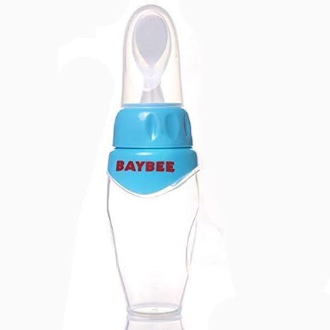 Buy Baby Feeding Bottle Silicone Food Squeeze With Silicone Food