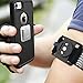 Reserwa iPhone 7 Armband with Quick On/Off Mount Adjustable iPhone Armband with Reflective Band Soft Arm Band for iPhone6s Sports iPhone 7 Plus Armband for Running Hiking Biking Walking (Black)