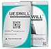 UESWILL Matte Hard Shell Case Cover Compatible with MacBook Pro (Retina, 13 inch, Early 2015/2014/2013/Late 2012), Model A1502/A1425, No CD-ROM, No USB-C, Clear