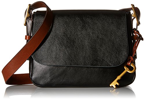 Fossil Harper Small Crossbody, Black, One Size