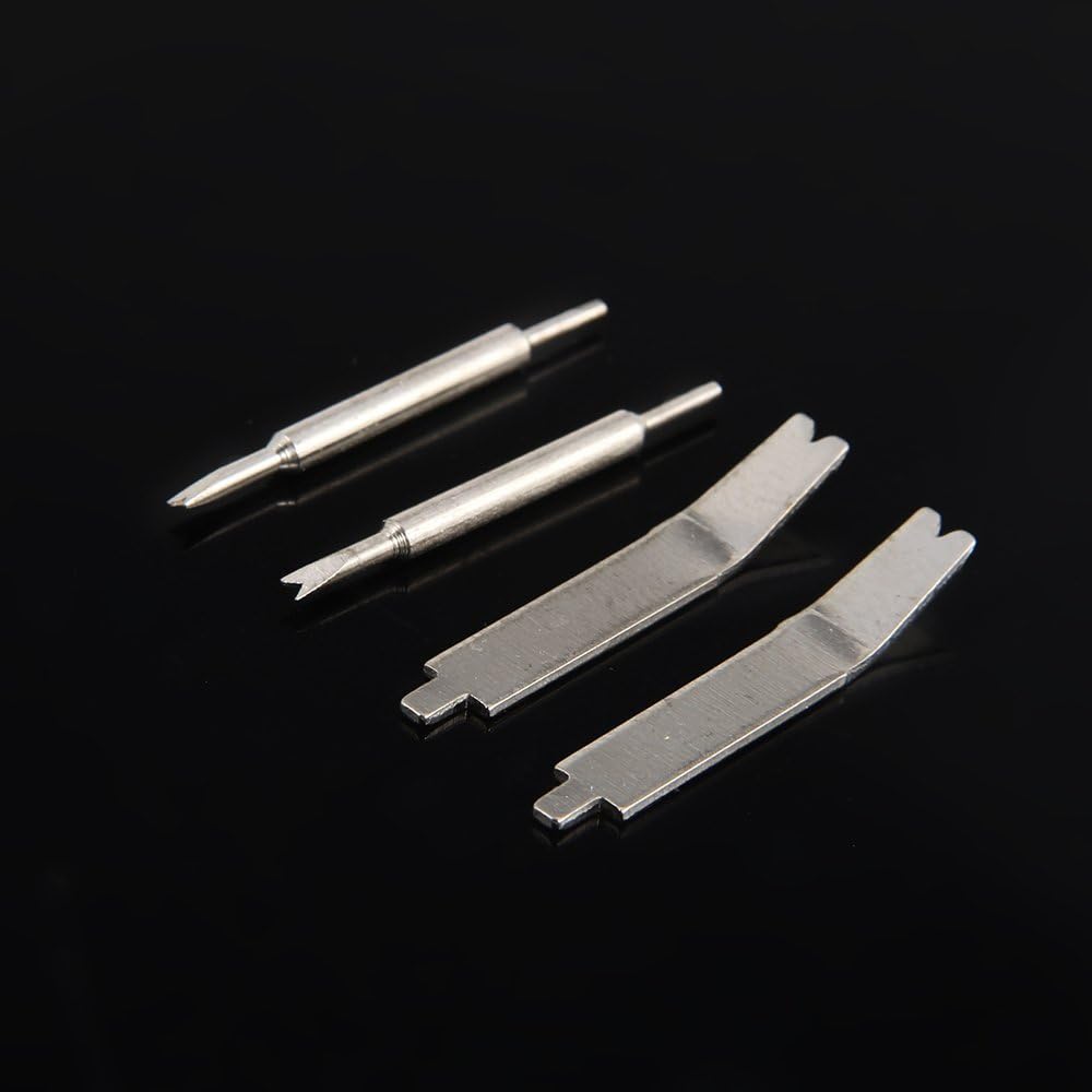 EFIXTK Spring Bar Tool Set with Extra 6 Tips Pins for Watch Wrist Bands Strap Removal Repair Fix Kit,72PCS Extra Watch Pins: Watches