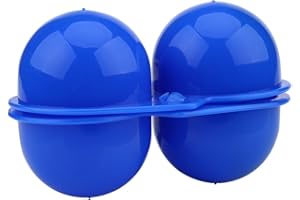 Egg Carrier Storage Box | 2 - Pack ABS Plastic Egg Container for Outdoor Picnic/Camping/Hiking | Portable 2 - Egg Case with S