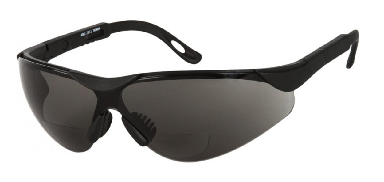 +1.50 Tinted Safety Bifocal Reading Glasses Polycarbonate Shatterproof