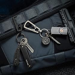 KeyUnity KM04 Titanium Carabiner Keychain