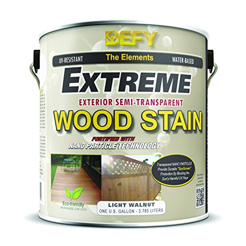 Defy Extreme Wood Stain Light Walnut 1-gallon