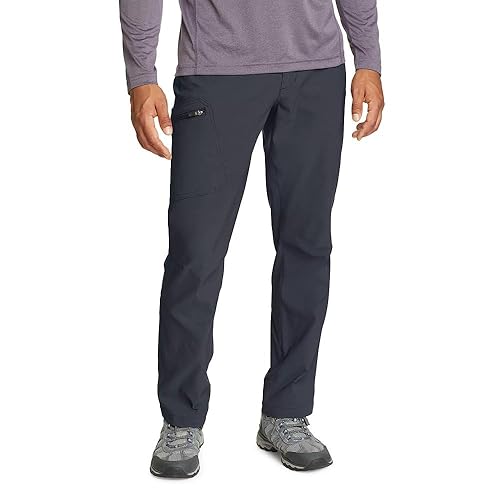 Eddie Bauer Men's Athletic Fit Rainier Pants, Storm, 38W x 30L