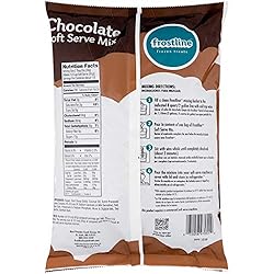 Frostline Chocolate Soft Serve Mix, 6 Pound Bag