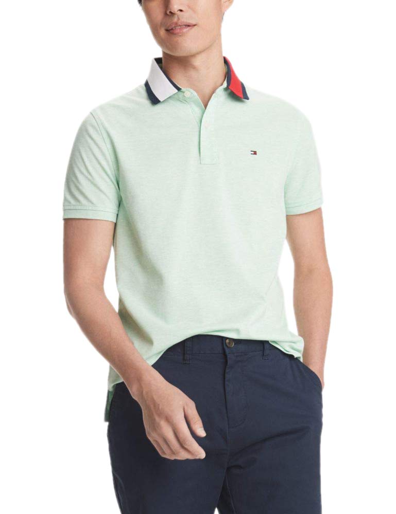 Men's Flag Pride Polo Shirt in Custom Fit