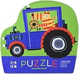 Crocodile Creek Tractor Jigsaw Puzzle (12 Piece)