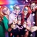 Morepack Lace Masquerade Mask Venetian Halloween Eyemask Mardi Gras Mask for Costume and Masquerade Parties (8Pcs)