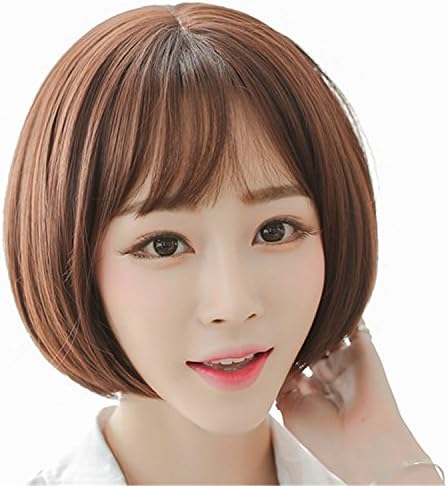 Suuny Queen Short Bob Air Volume Synthetic Wig Hot Item New Stylish Straight Fluffy Lady's Fashion Sexy Cosplay Party Hair Wigs