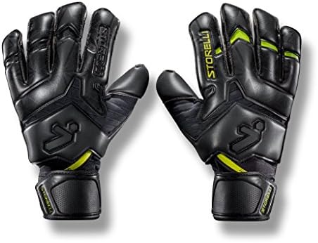 Storelli グラディエーターレジェンドゴールキーパーグローブ 大規模セール プロフェッショナルサッカーゴールキーパーグローブ 指の脊椎付き 最高級の指と手の保護