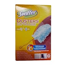 Swiffer Dusters Disposable Cleaning Dusters Unscented Starter Kit, 1 Kit (Pack of 2)