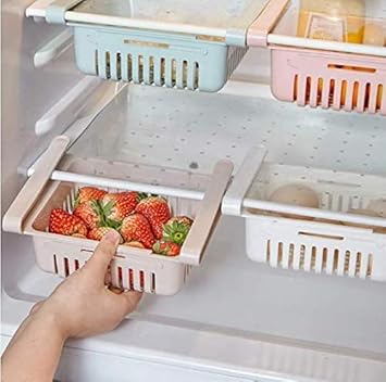 Sevia Adjustable Kitchen Refrigerator Storage Rack Fridge Freezer
