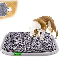 LAMTWEK (17" x 21" Schnüffelteppich Hunde Intelligenzspielzeug, Schnüffelteppich Hund Waschbar,Riechen rutschfest...