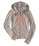 Aeropostale Women's Aero 1987 Crest Full-Zip Hoodie