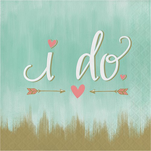 Mint To Be I Do Lunch Napkins (16 ct)