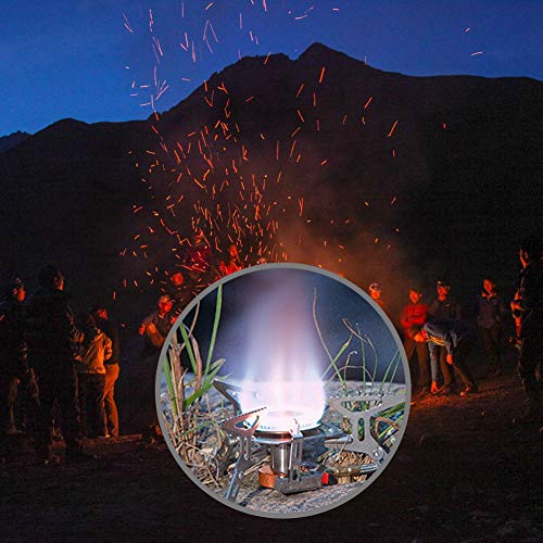 Mini Fornuis Aluminium Camping Kookgerei, Duurzame Picknick Opvouwbare Fornuis Camp Stove, Voor Outdoor Kamperen… - Image 5