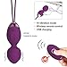Jintrun Upgrade 2 in 1 Kegel Exercise Weights & Massage Ball Ben Wa Balls Kegel Balls Beginners & Tightening- Doctor Recommended for Bladder Control & Pelvic Floor Exercises