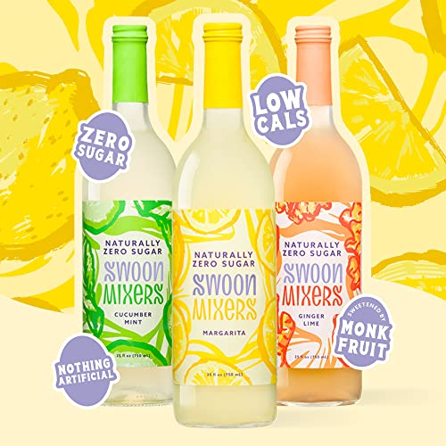 Zero Calorie Swoon Cocktail Mixer Variety Pack by Swoon Low Carb