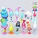 Set of 12pcs DreamWorks Trolls Poppy Doll Mini Figures Collectable Doll Choose Character Cake toppers